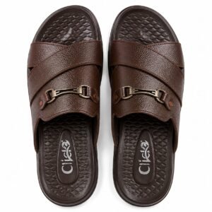 Premium Men’s Textured Comfort Sandals by Clicka