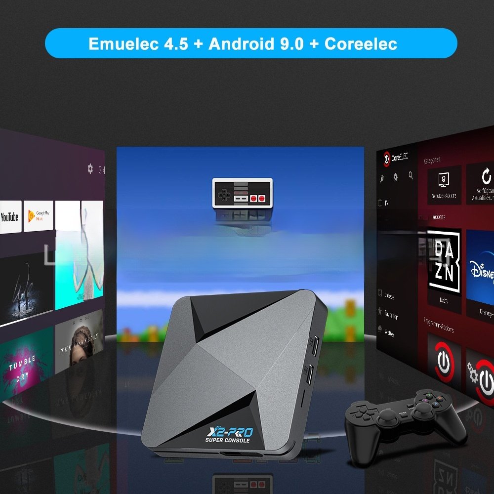 Home Video Three System Integrated Game Set-top Box | HD Retro Gaming & Smart Media Player