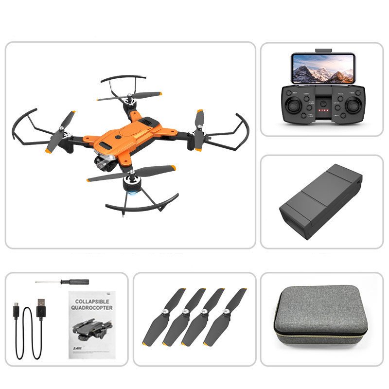 Folding ESC Dual 4K HD Aerial Photography Drone | Remote Control Quadcopter - Image 3