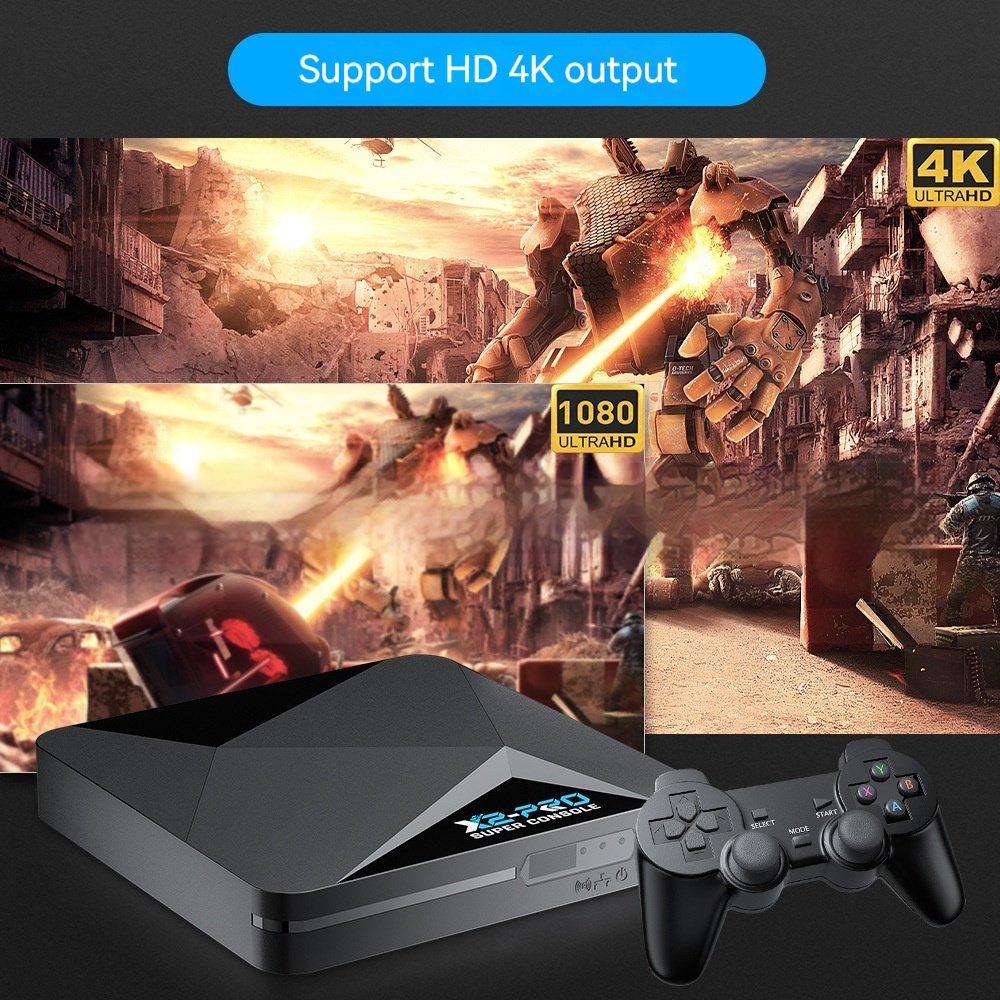 Home Video Three System Integrated Game Set-top Box | HD Retro Gaming & Smart Media Player - Image 2