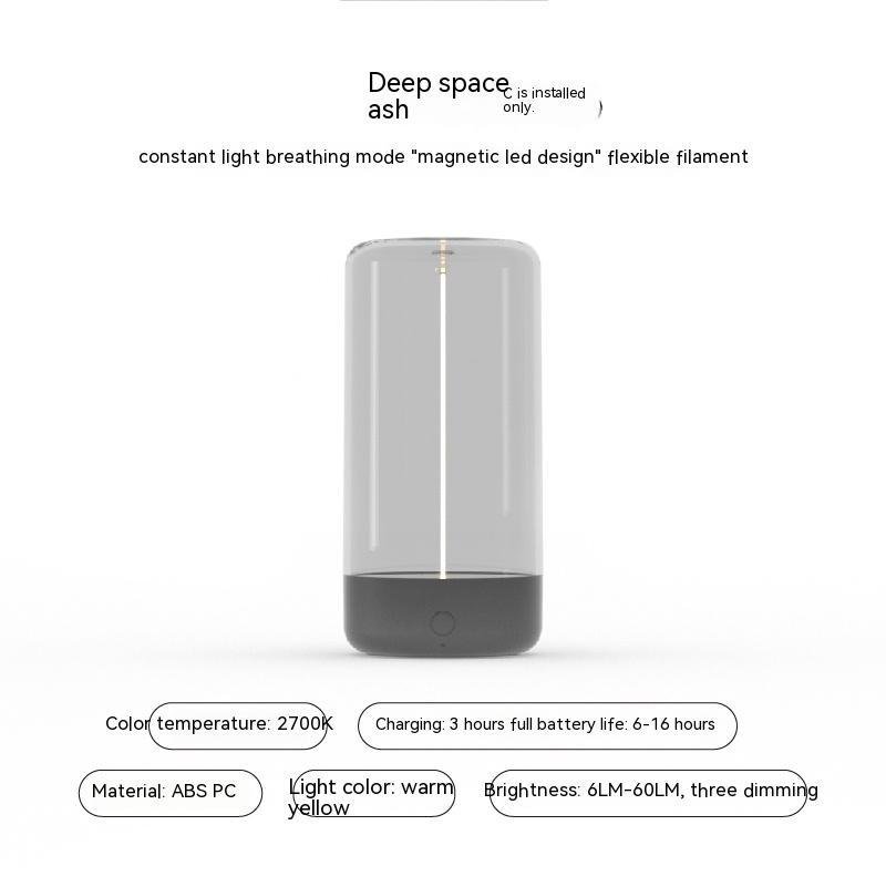 Type-C Rechargeable LED Camping Light | Portable Anti-Drop Night Light | High-Transparency Creative Atmosphere Lantern - Image 9