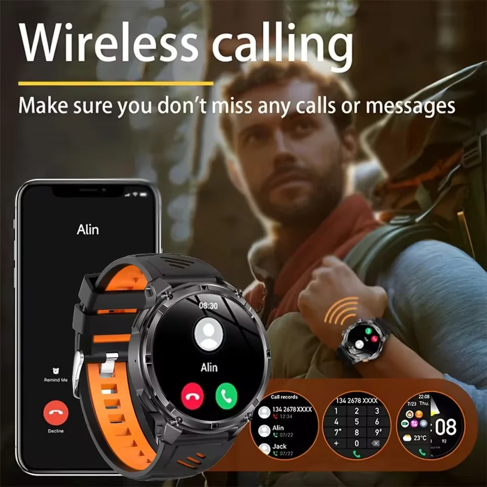 T-Rex 3 Pro Military Smartwatch with GPS & 1100mAh Battery - Image 5