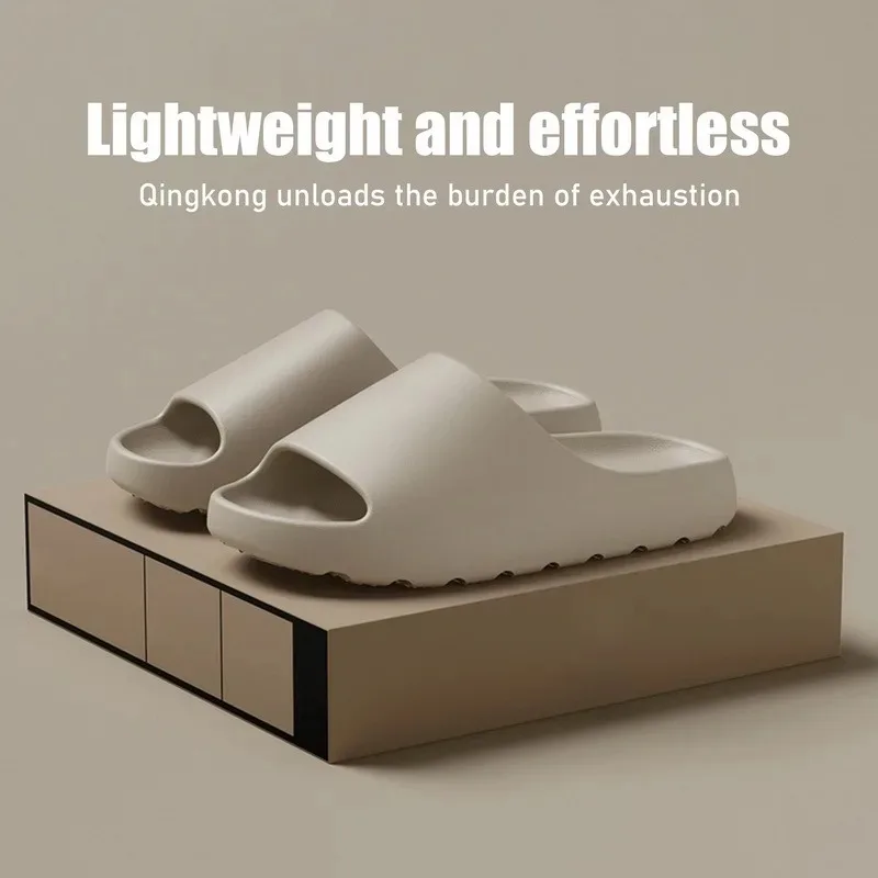 Coconut Cushion Cloud Slippers | Thick-Soled EVA Slides - Image 5