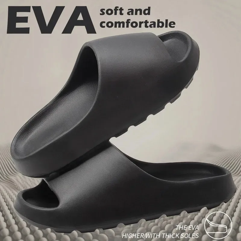 Coconut Cushion Cloud Slippers | Thick-Soled EVA Slides - Image 2