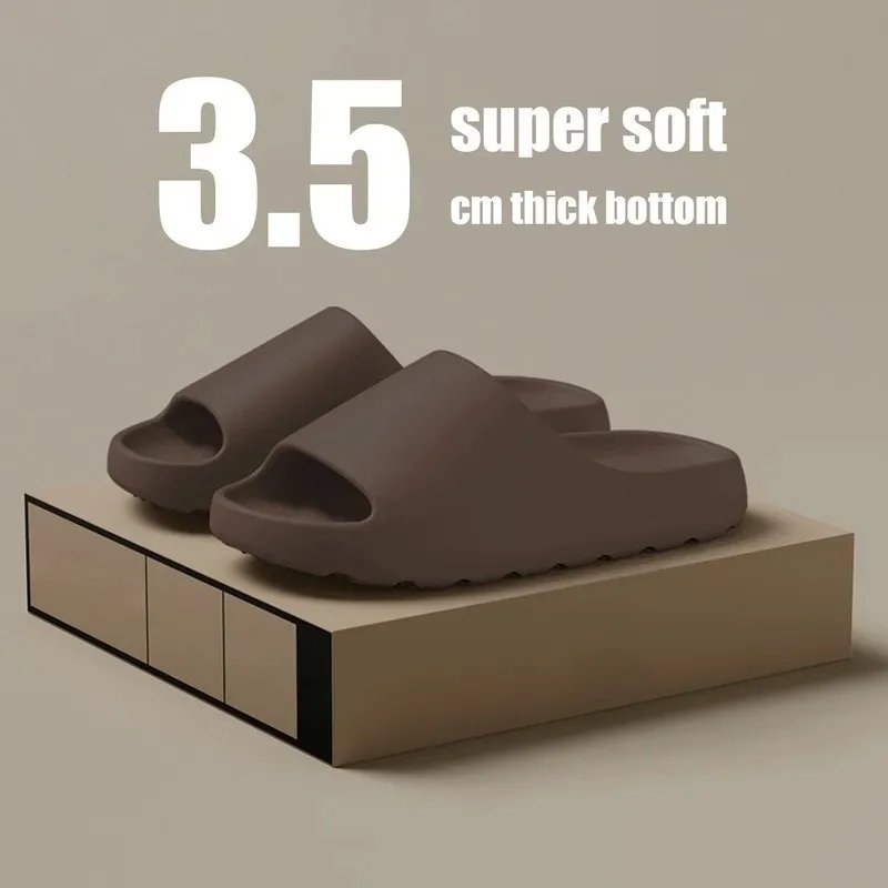 Coconut Cushion Cloud Slippers | Thick-Soled EVA Slides - Image 7