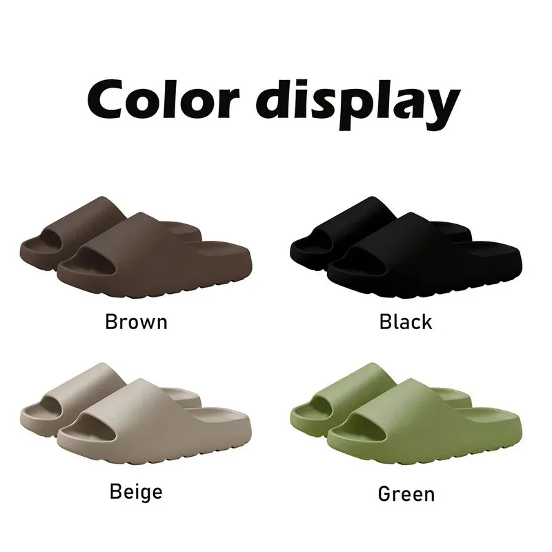 Coconut Cushion Cloud Slippers | Thick-Soled EVA Slides - Image 6