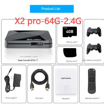 Home Video Three System Integrated Game Set-top Box | HD Retro Gaming & Smart Media Player - Image 4