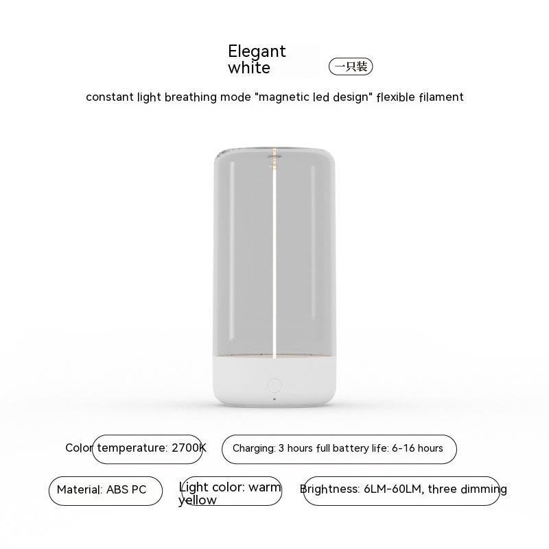 Type-C Rechargeable LED Camping Light | Portable Anti-Drop Night Light | High-Transparency Creative Atmosphere Lantern - Image 5
