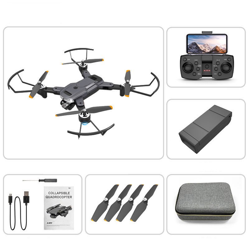 Folding ESC Dual 4K HD Aerial Photography Drone | Remote Control Quadcopter - Image 2