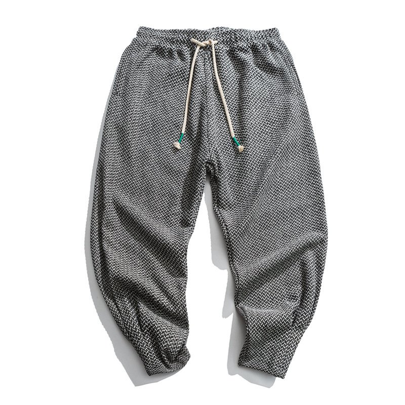 Men's Retro Wool Casual Pants | Thick Winter Trousers - Image 2