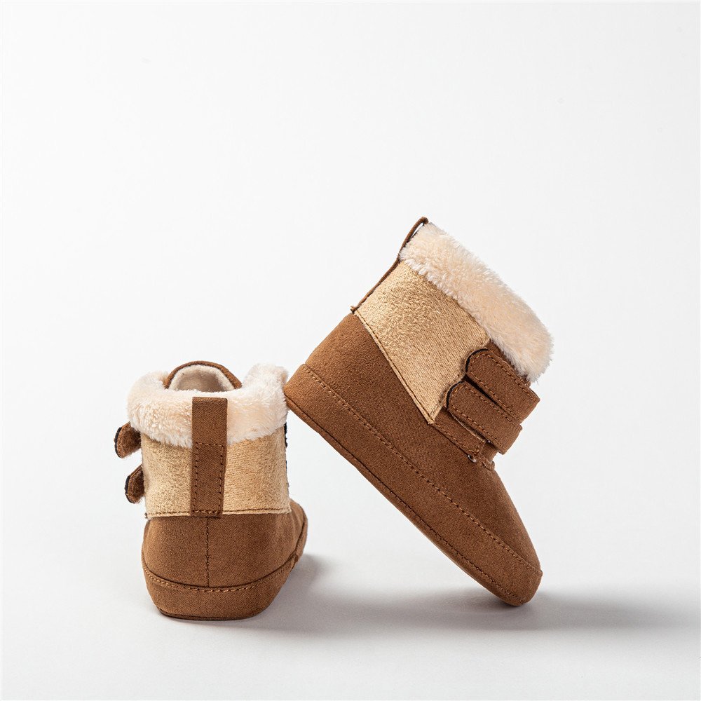 Baby Plush-Lined Warm Cotton Shoes – Soft Toddler Winter Boots - Image 3
