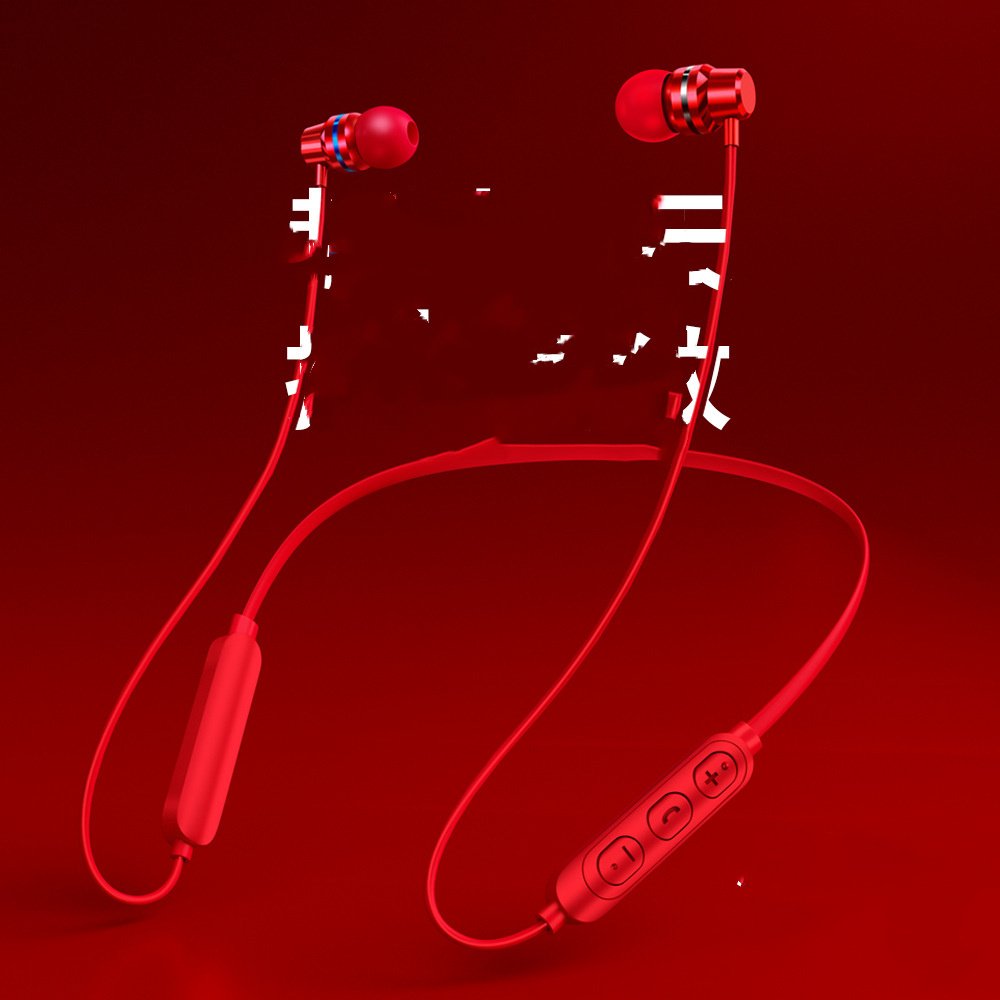 Neckband Bluetooth Wireless Earphones | Sports Hanging Neck Noise Reduction Headset - Image 4