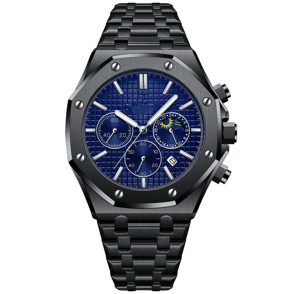 Men's Fully Automatic Watch: Fashionable & Handsome Mechanical Timepiece