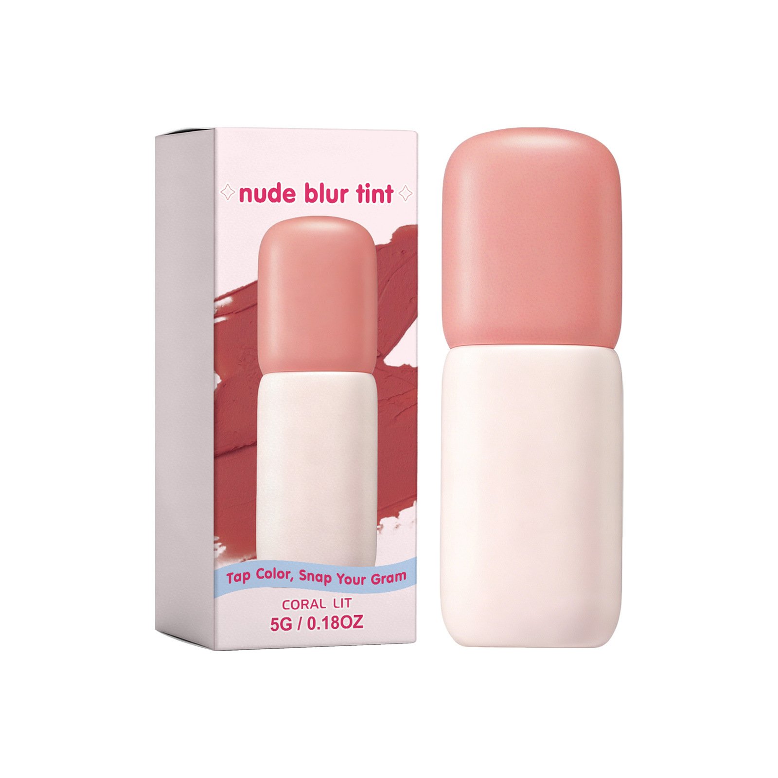 2-in-1 Liquid Matte Blush and Lip Gloss | Silky Lightweight Makeup Tint - Image 4