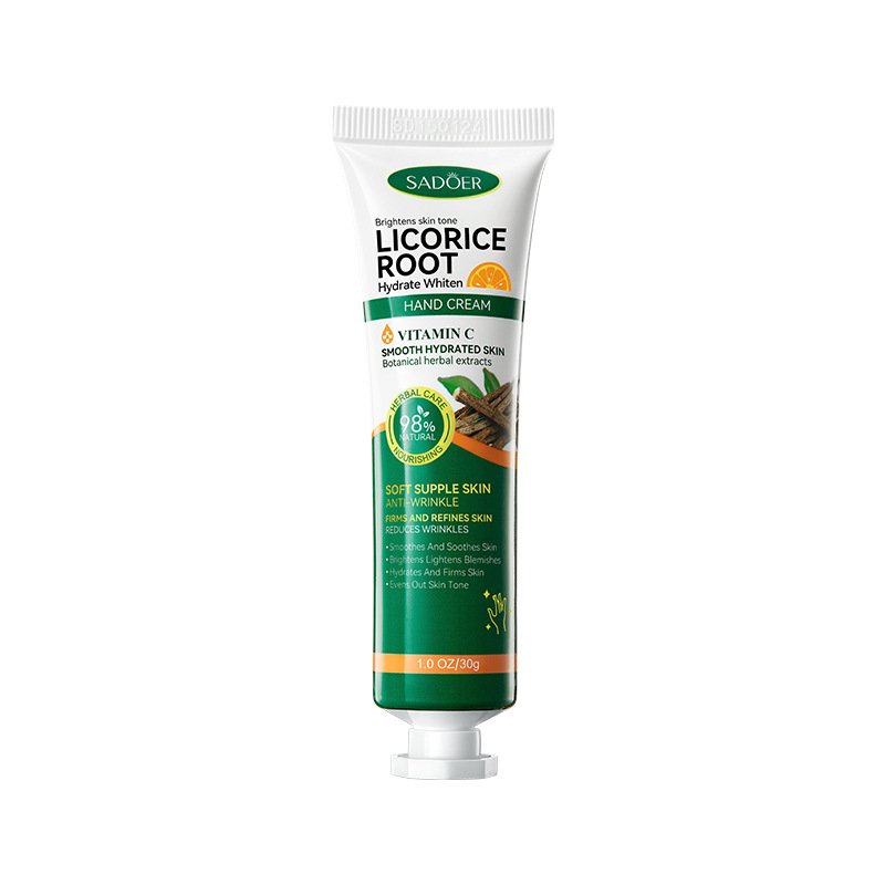 SADOER Licorice Hand Cream: Moisturizing & Whitening Nourishing Hand Care - Image 5