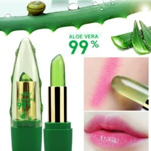 Aloe Vera Color Changing Lipstick | Hydrating Tinted Lip Balm & Moisturizer
