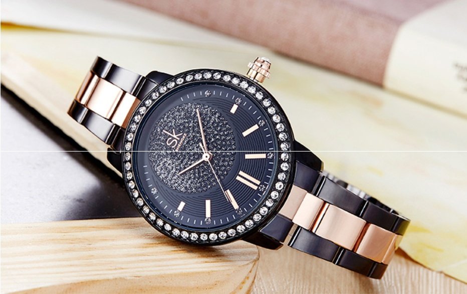 Elegant Drill Steel Belt Watch: Luxury Fashion Accessory for Ladies - Image 8