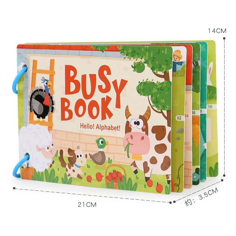Montessori Quiet Book for Kids: Logical Thinking Early Learning Toy - Image 5