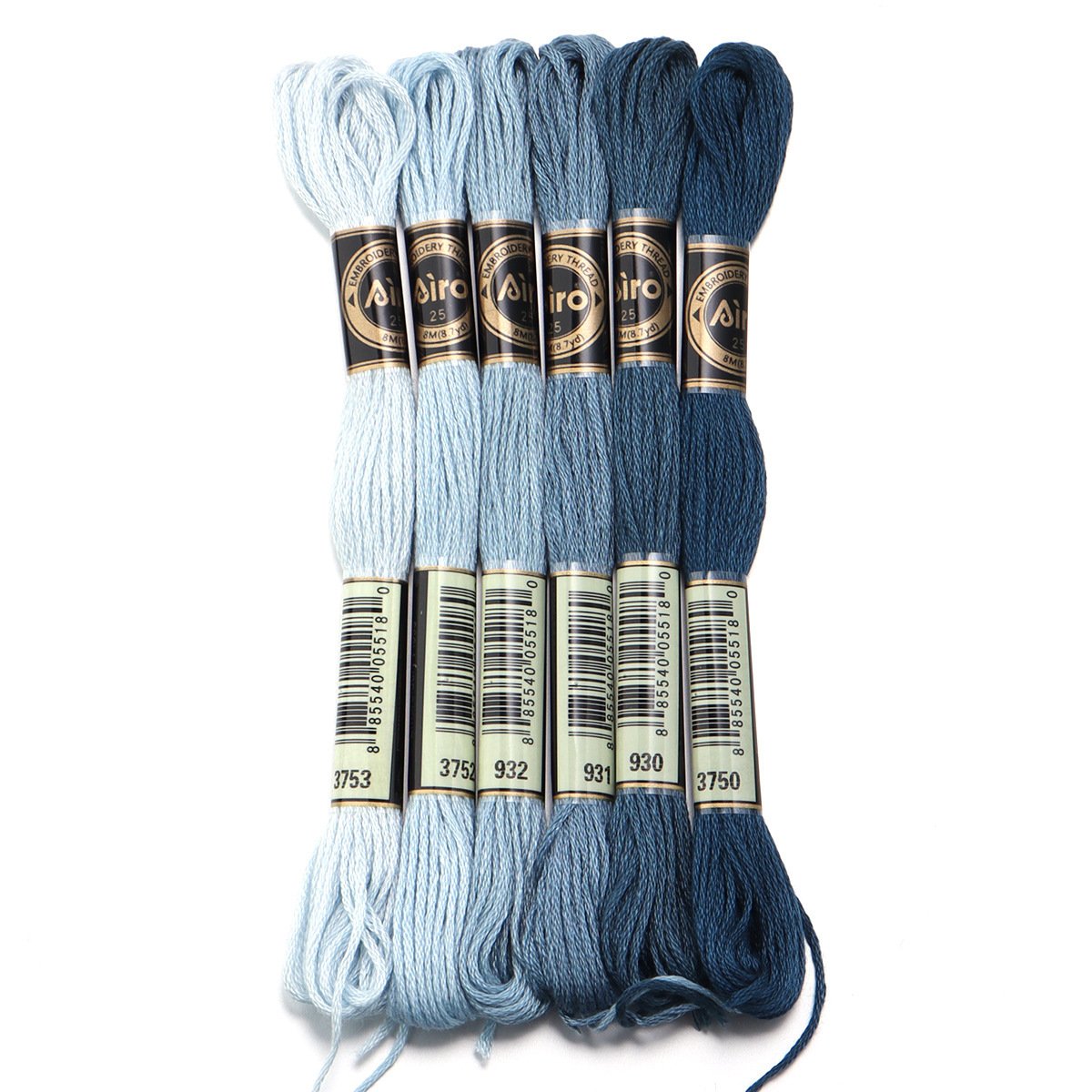 Polyester Embroidery Thread: Rainbow Multi-Color Cross Stitch Floss - Image 9