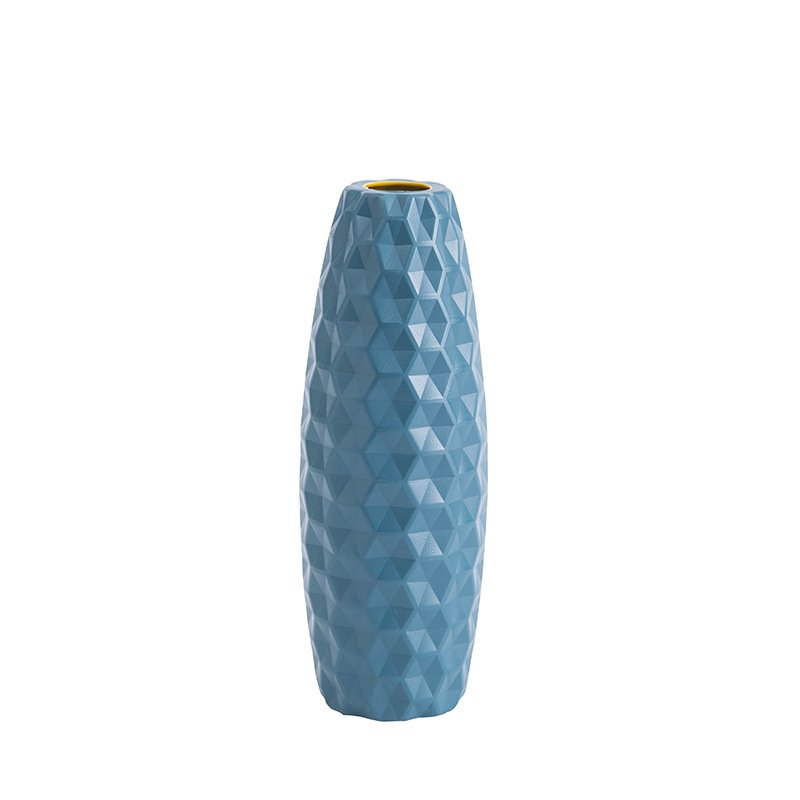 Nordic Style Shatterproof Flower Vase: Origami Imitation Ceramic Geometric Pot - Image 6