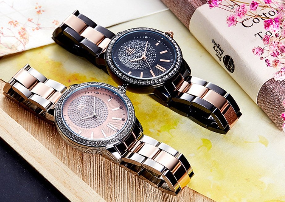 Elegant Drill Steel Belt Watch: Luxury Fashion Accessory for Ladies - Image 6