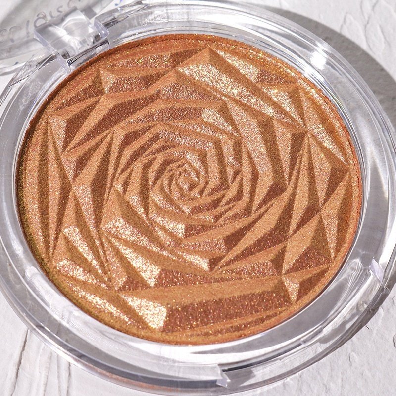 4-in-1 Face Highlighter & Contour Palette | Pearlescent Glitter Eyeshadow & Brightening Powder - Image 7