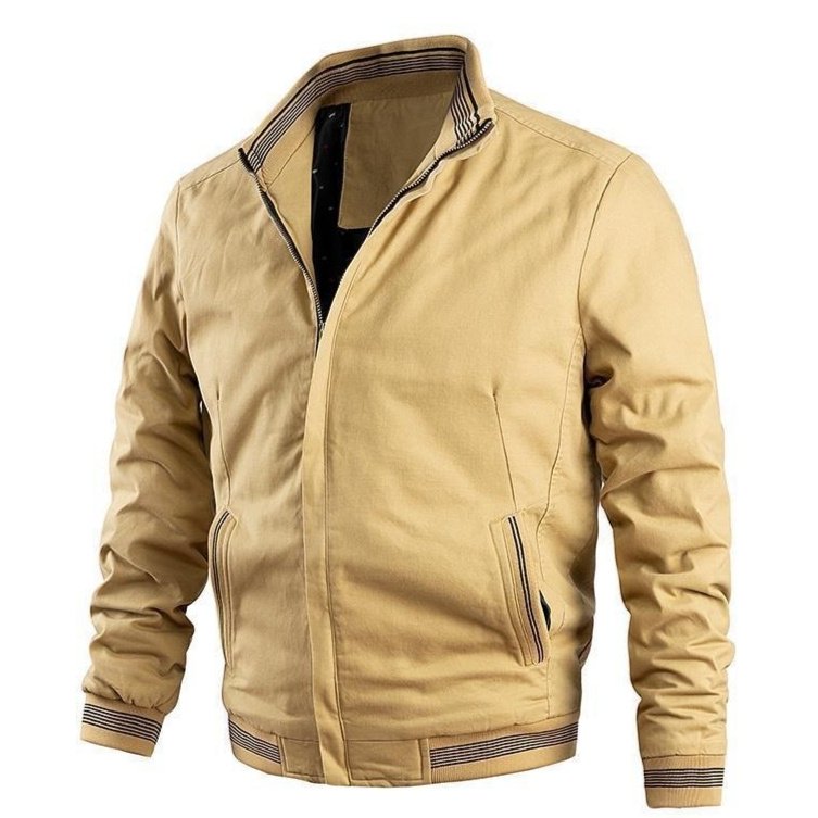 Men's Casual Relaxed-Fit Jacket | Lightweight Versatile Everyday Outerwear