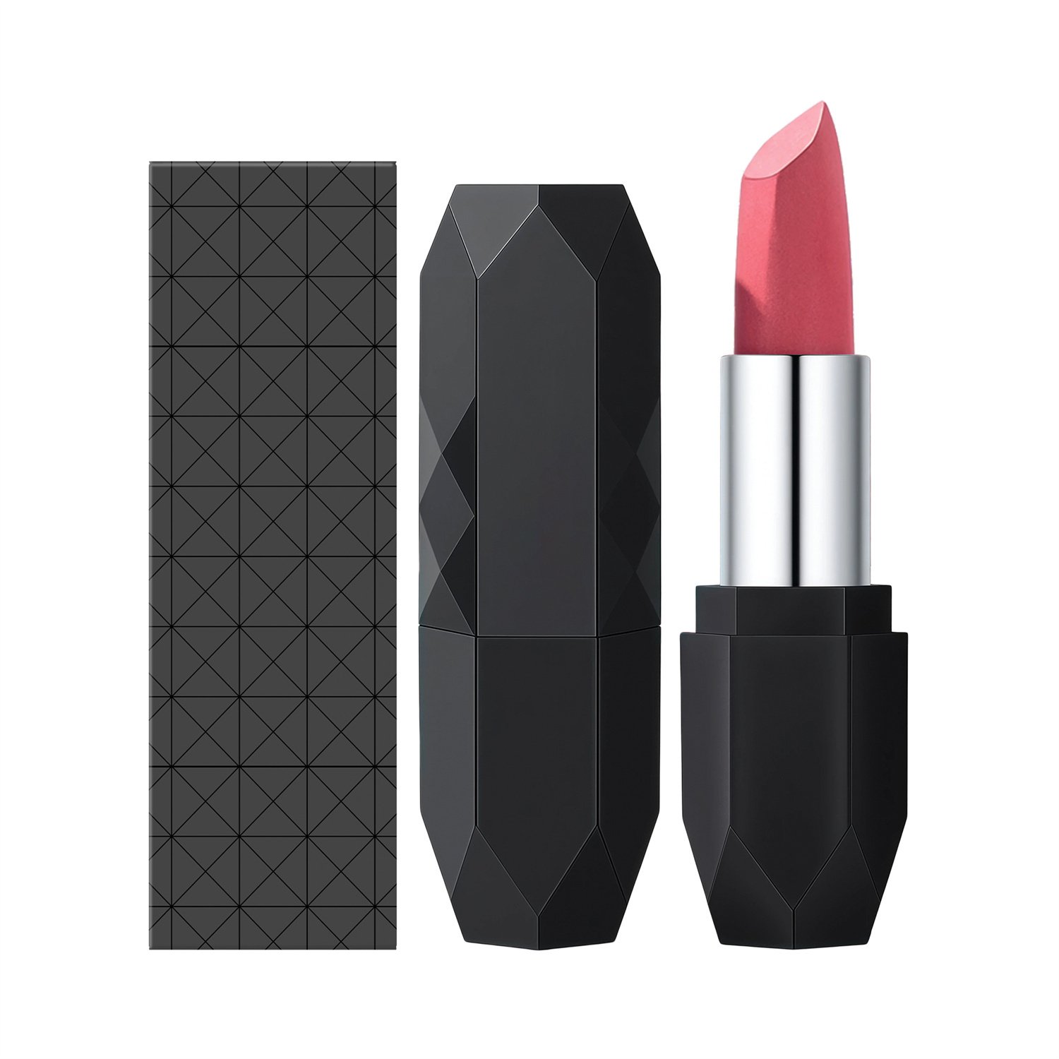 Crystal Diamond Glitter Lipstick | High-Shine Shimmer Velvet Matte Liquid Tint - Image 6