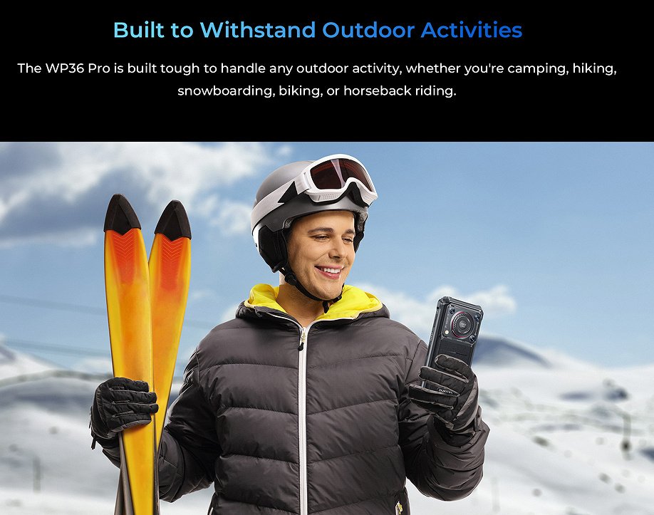 Oukitel WP36 Pro Rugged Smartphone | 10600mAh Battery 4G Cell Phone - Image 6