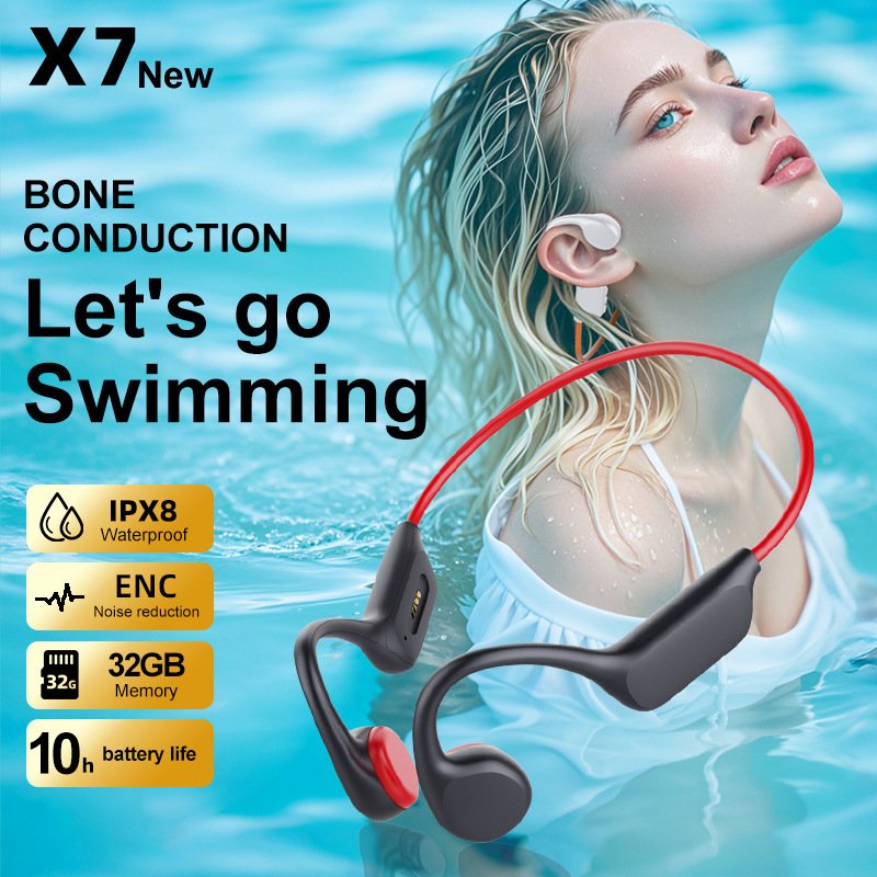 Wireless Bone Conduction Sports Headphones: Open-Ear Bluetooth Earphones - Image 2
