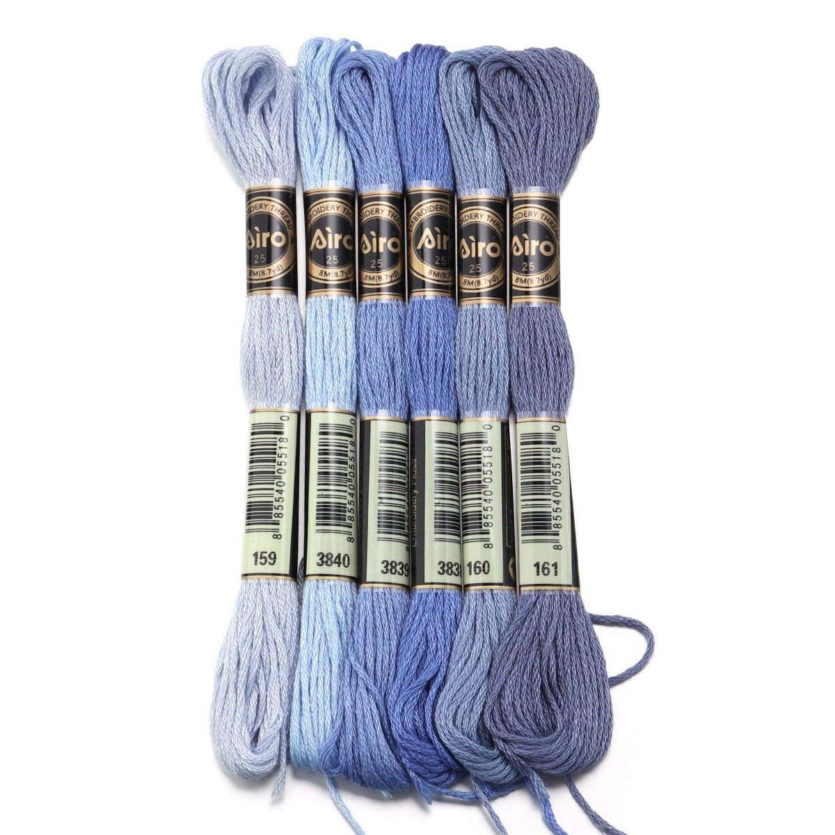 Polyester Embroidery Thread: Rainbow Multi-Color Cross Stitch Floss - Image 10