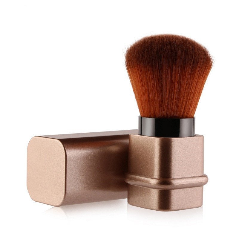 Portable Single Makeup Brush | Premium Synthetic Powder & Blush Blender Tool - Image 7