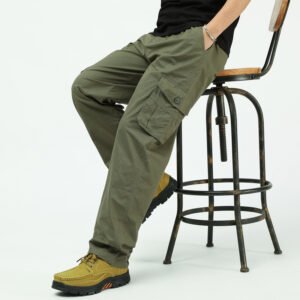 Men's Plus Size Tactical Cargo Pants | Relaxed Fit Work Pants