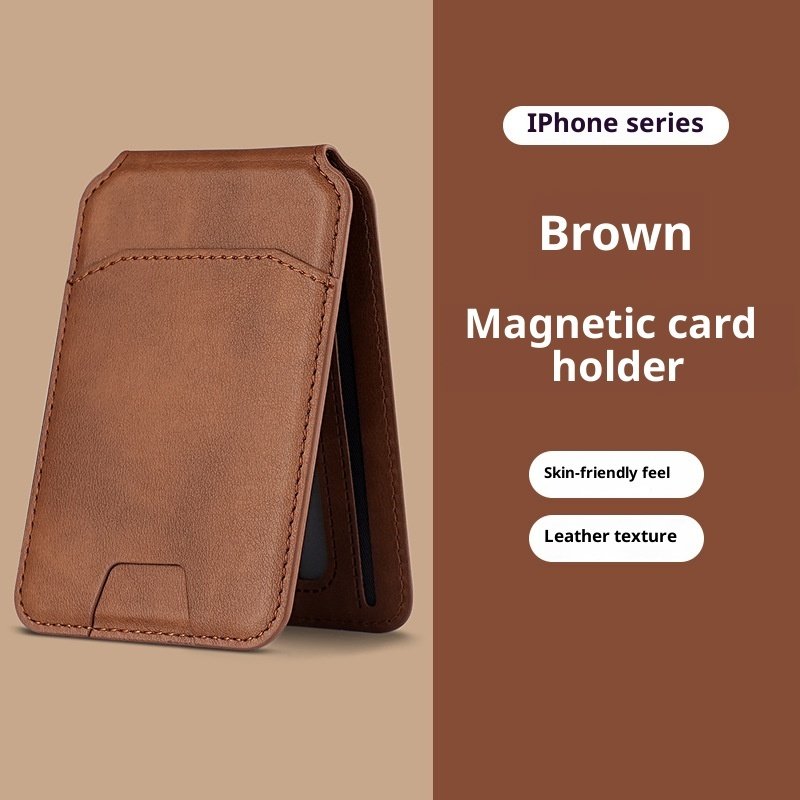 Magnetic Phone Card Holder with Suction Mount & Folding Stand - Image 6