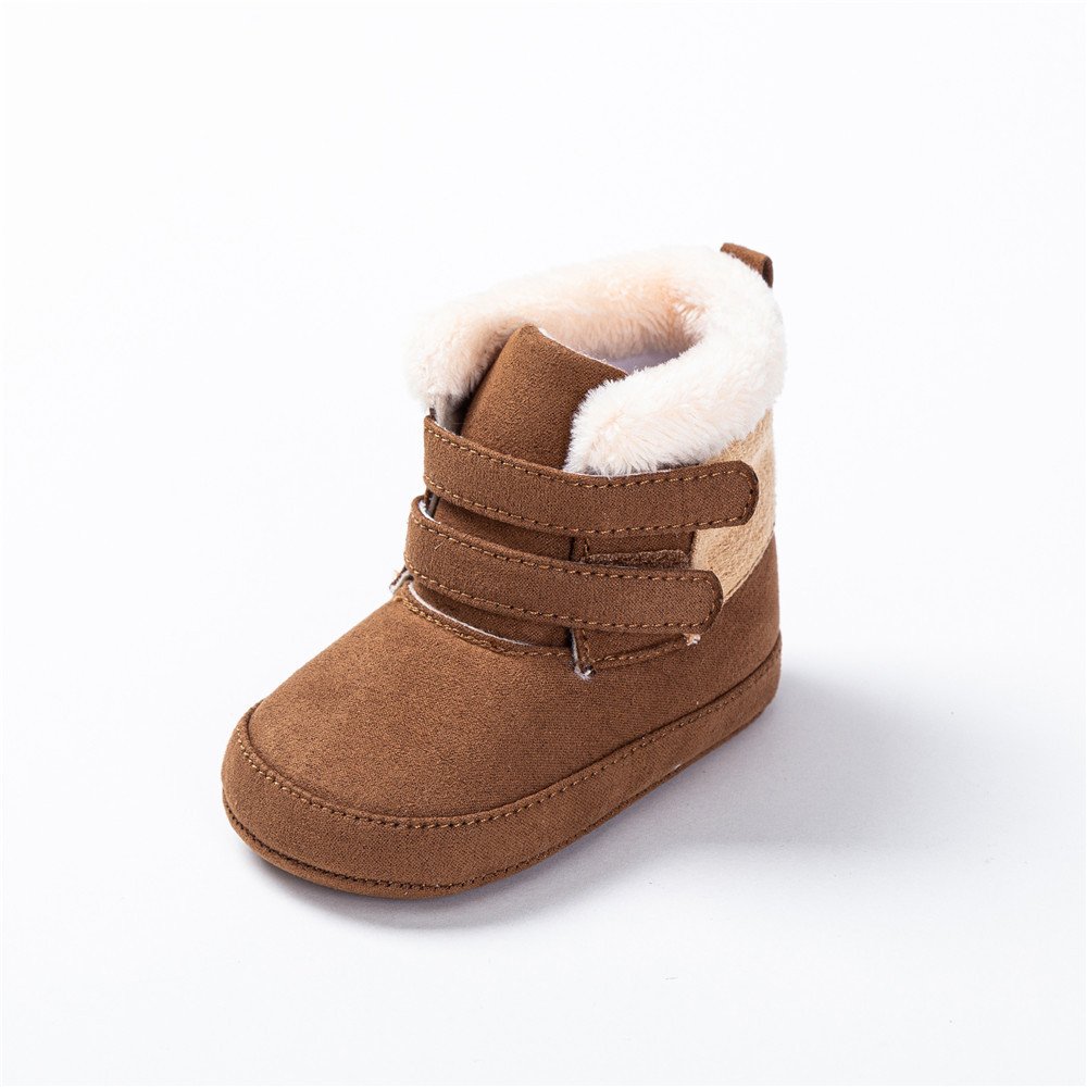 Baby Plush-Lined Warm Cotton Shoes – Soft Toddler Winter Boots - Image 4