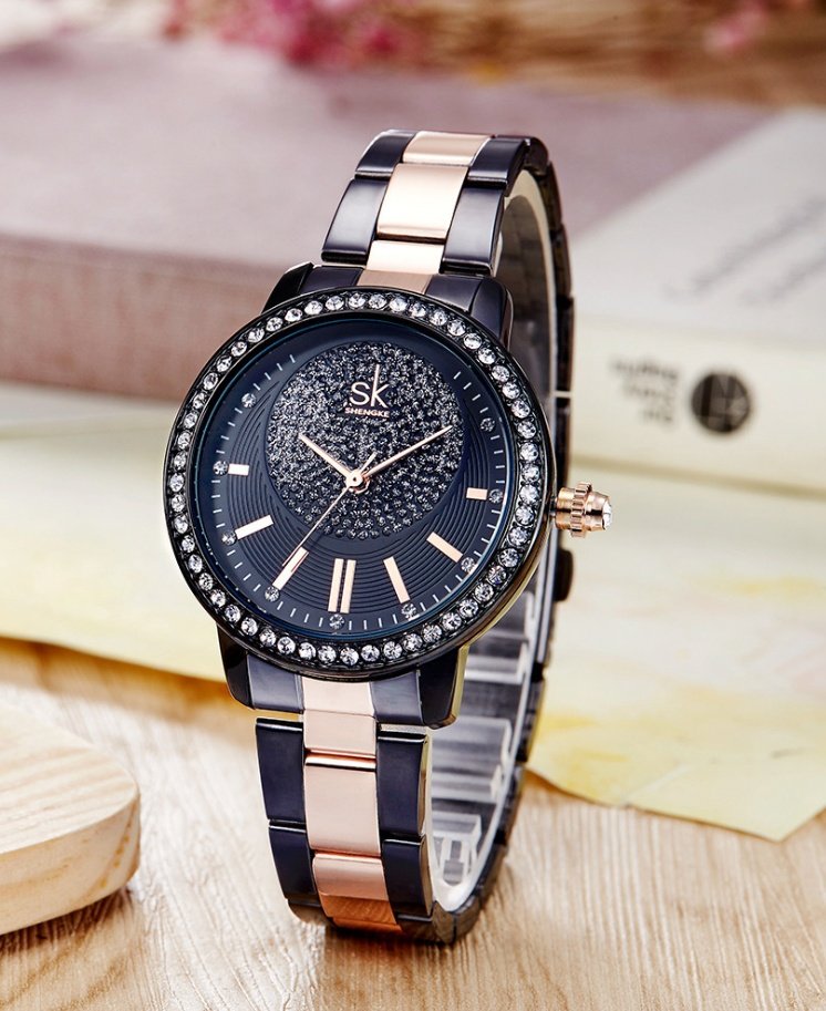 Elegant Drill Steel Belt Watch: Luxury Fashion Accessory for Ladies - Image 7