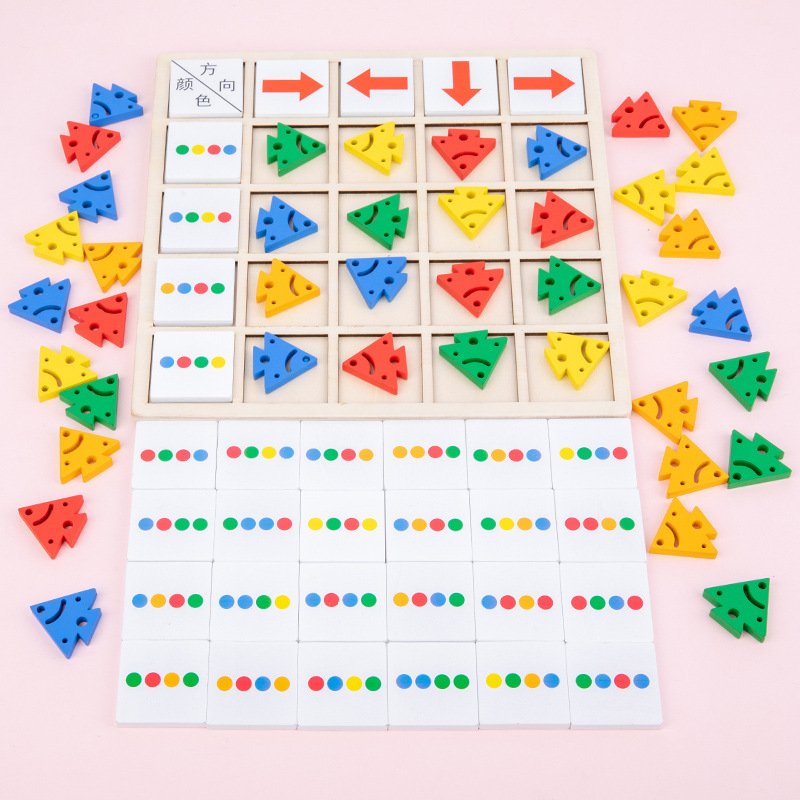 Logic Direction Thinking Puzzle Board Game: Kids' Educational Maze Toy - Image 2