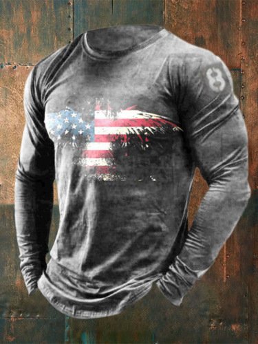 Mens Casual Long Sleeve Shirt | Custom Round Neck Summer Pullover - Image 6