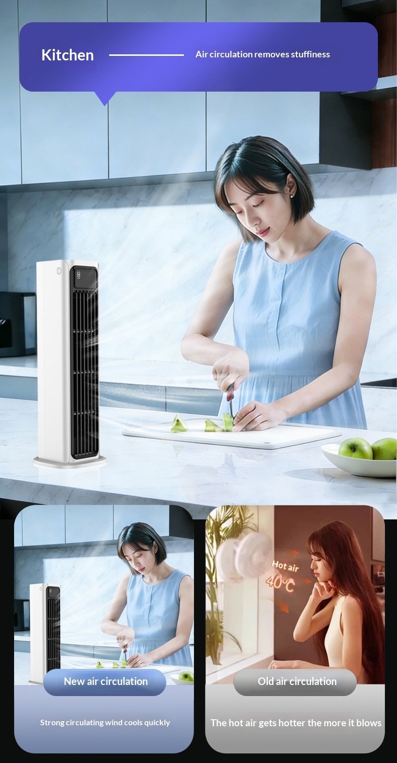 Household Long-Lasting Desktop & Wall-Mounted Upright Table Fan - Image 4