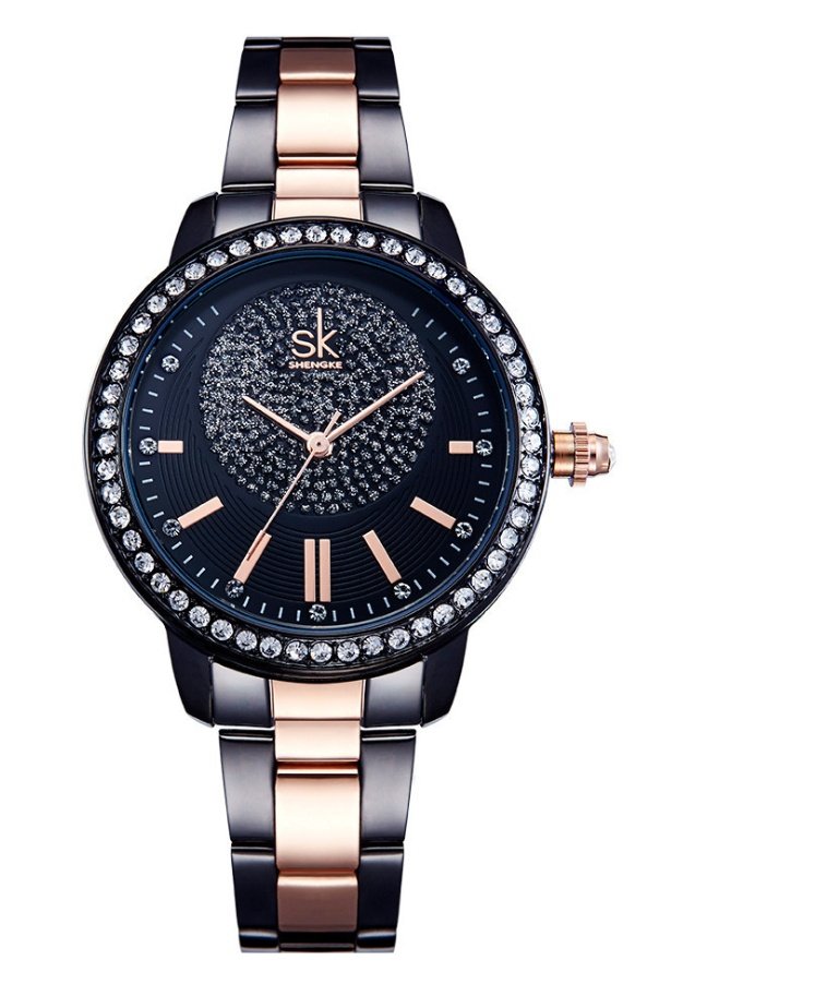 Elegant Drill Steel Belt Watch: Luxury Fashion Accessory for Ladies - Image 5