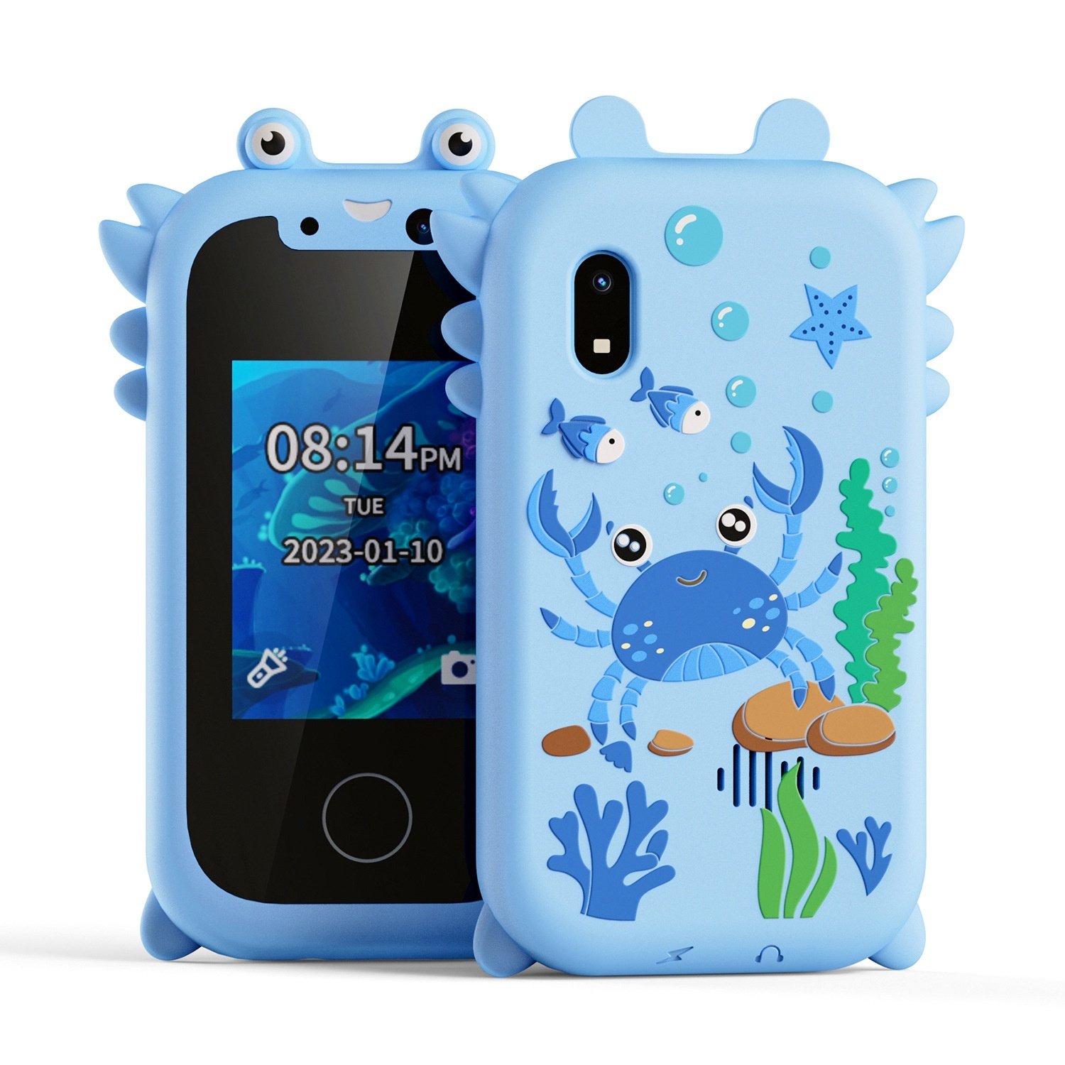 Kids Educational Smart Phone: Dual Camera Touchscreen Toy with Learning Games - Image 3