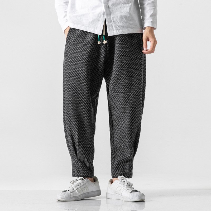 Men's Retro Wool Casual Pants | Thick Winter Trousers - Image 6