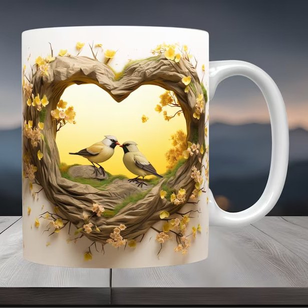 American Cardinal Bird Ceramic Mug – High-Quality Coffee & Tea Cup - Image 7