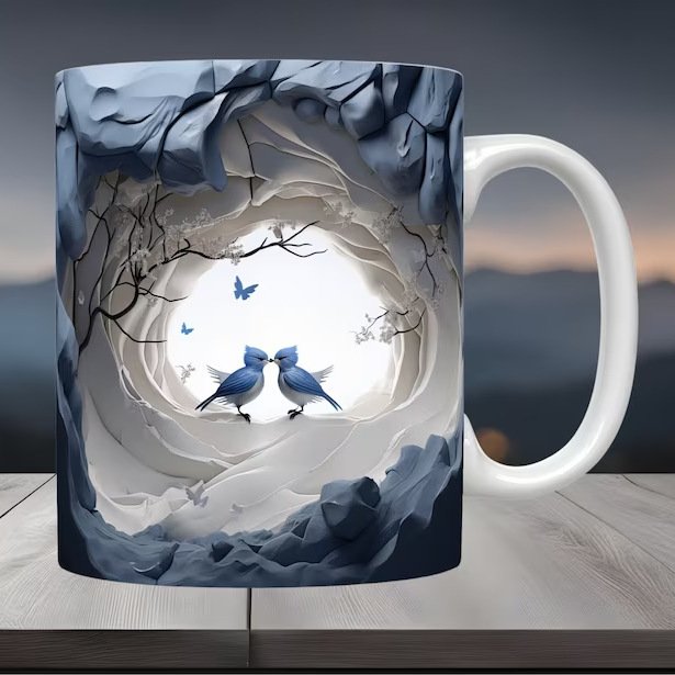 American Cardinal Bird Ceramic Mug – High-Quality Coffee & Tea Cup - Image 10