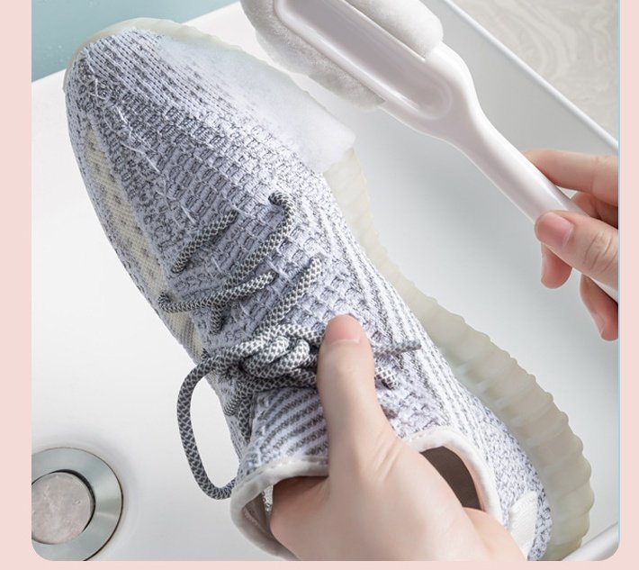 Multifunctional Soft-Bristled Shoe Brush: Long Handle Sneaker Cleaner - Image 6