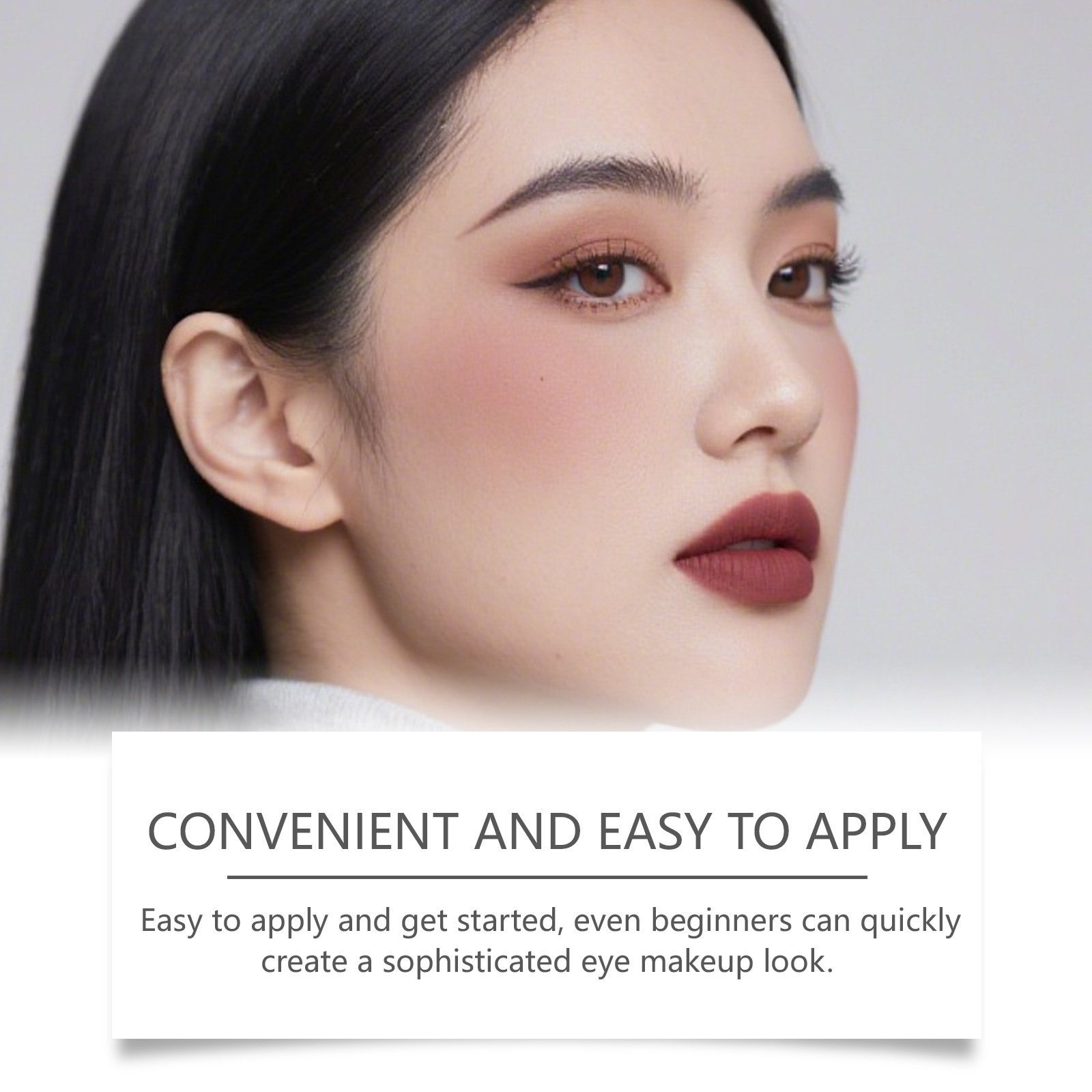 9-Color Eyeshadow Palette for Everyday Wear | Highly Pigmented Matte & Shimmer Eye Makeup Kit - Image 3