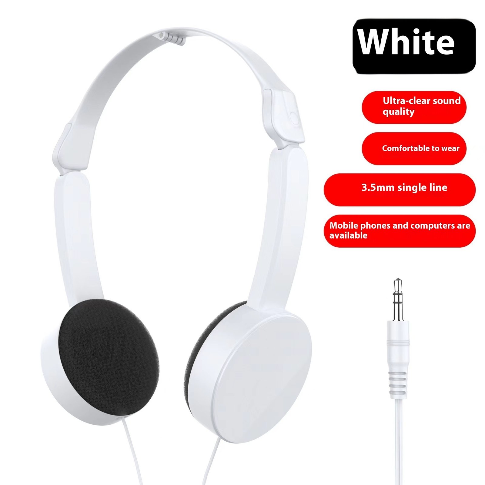 Wired Sports Earphones: Marka Longhead Ergonomic Sport Headphones - Image 2