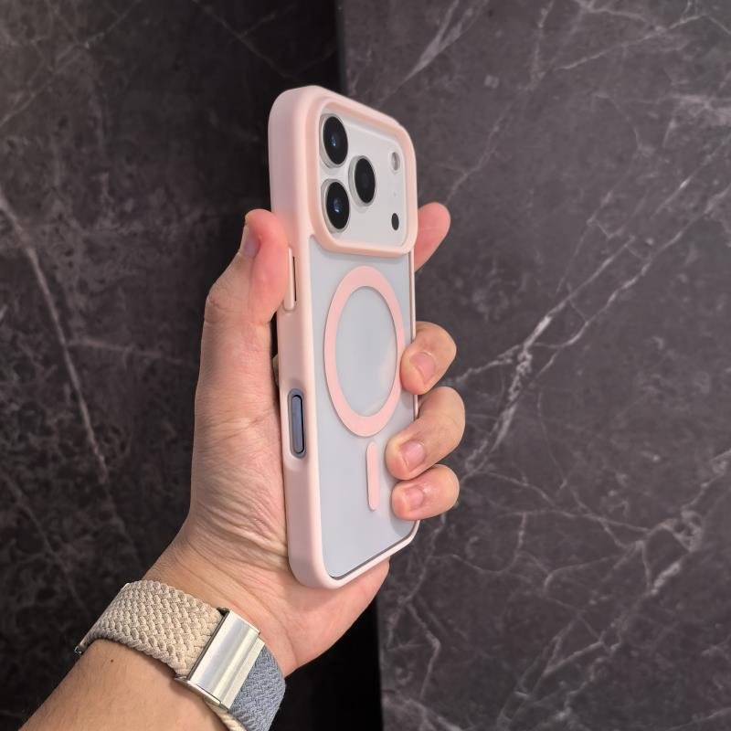 Non-yellow Transparent Magnetic Ultra-thin Drop-resistant Phone Case for iPhone 15 16 17 Pro Max - Image 10