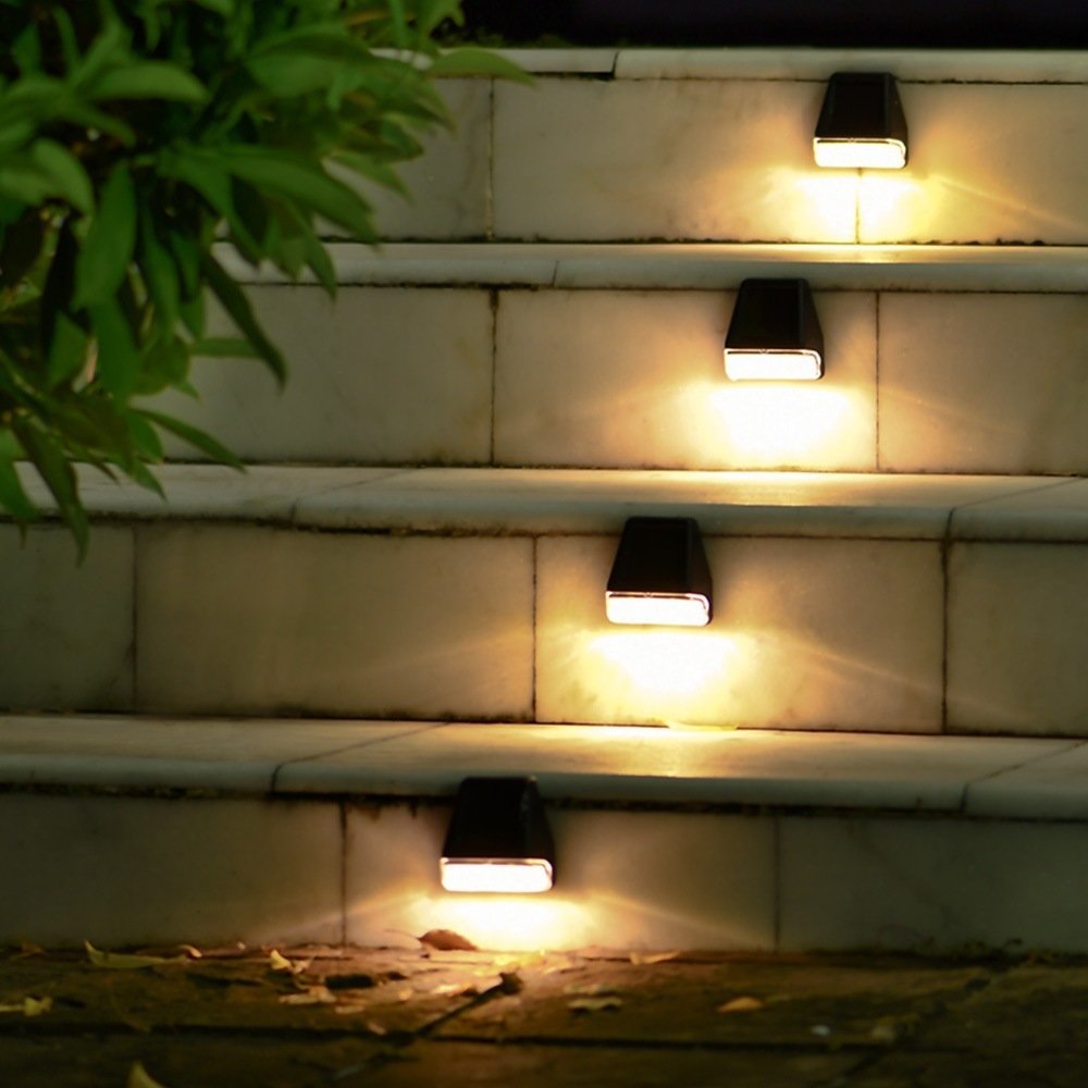 Solar Outdoor Waterproof LED Step Light – Weatherproof Garden & Fence Wall Lamp - Image 4