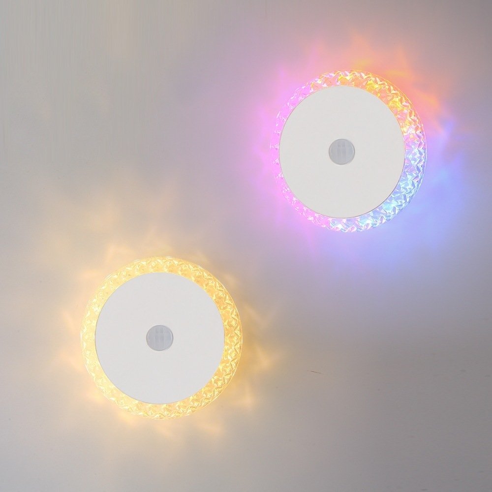 Smart Wireless Motion-Sensor LED Wall Light – Rechargeable Magnetic Bedside Night Light - Image 5